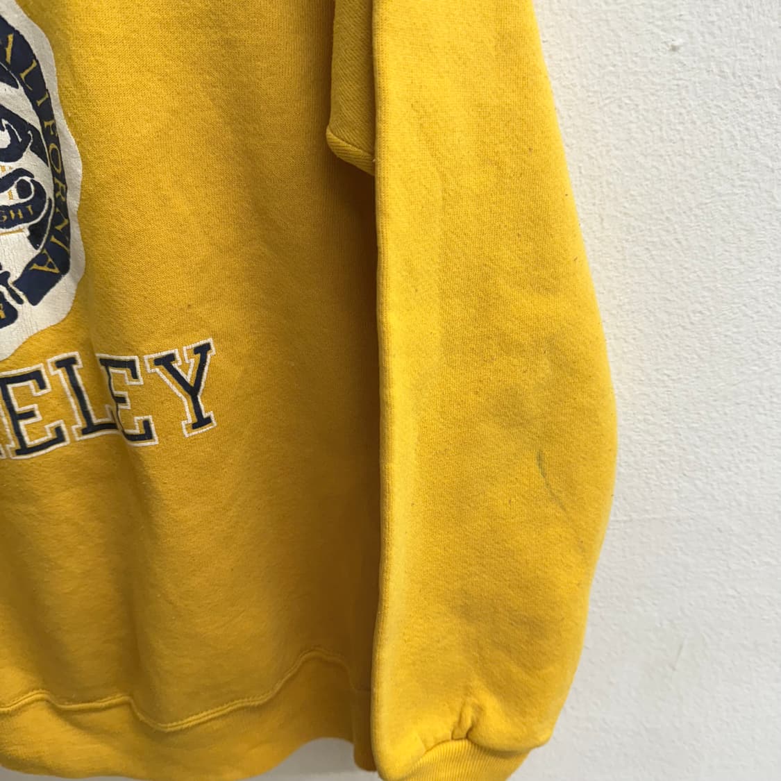 usa artex 캘리포니아 유니버시티 옐로 맨투맨 s 상품이미지4