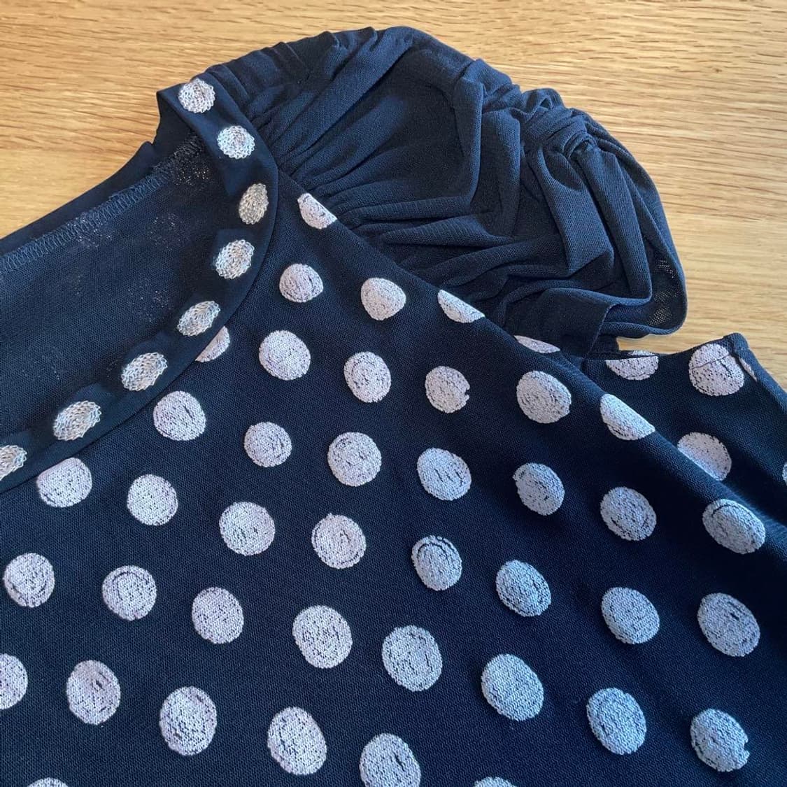 Hiroko Koshino dot blouse 상품이미지3