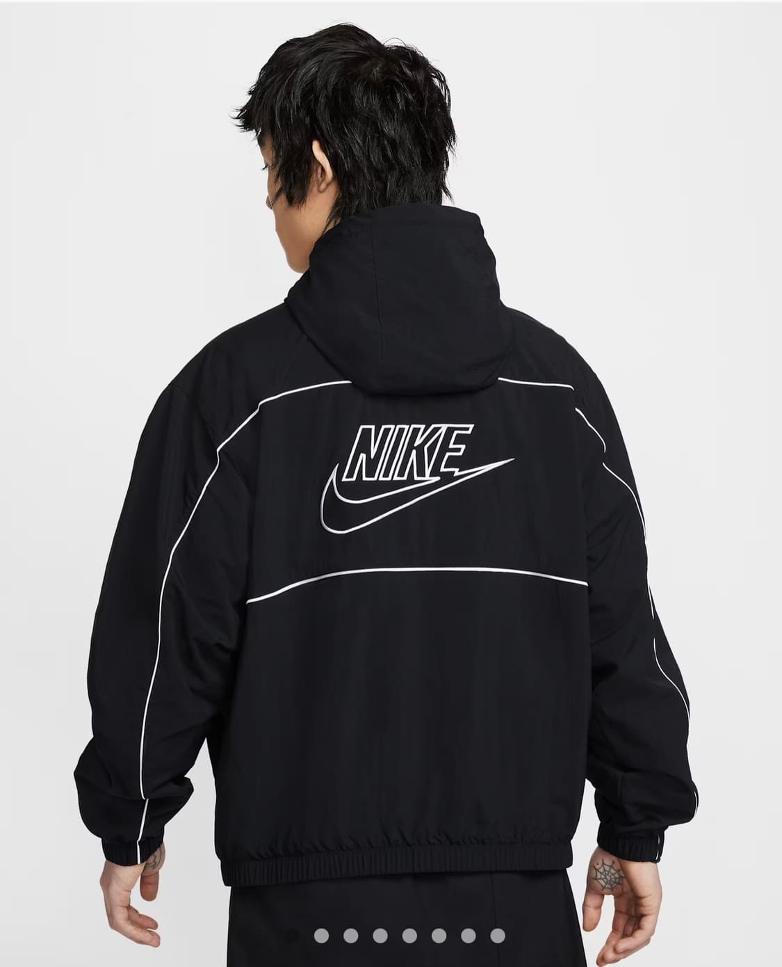 나이키 클럽 후드 바람막이 자켓 [블랙-L] 상품이미지1