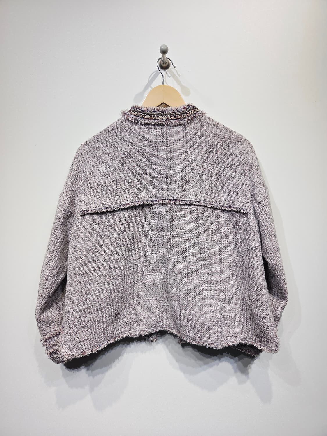 SYSTEM. 트위드 노카라 자켓_66 상품이미지7