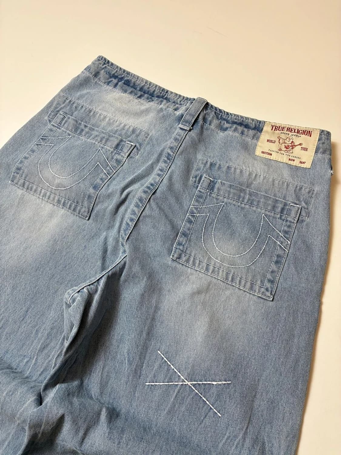 트루릴리젼 23ss 로우싯 와이드 데님 팬츠 PN8232 상품이미지6