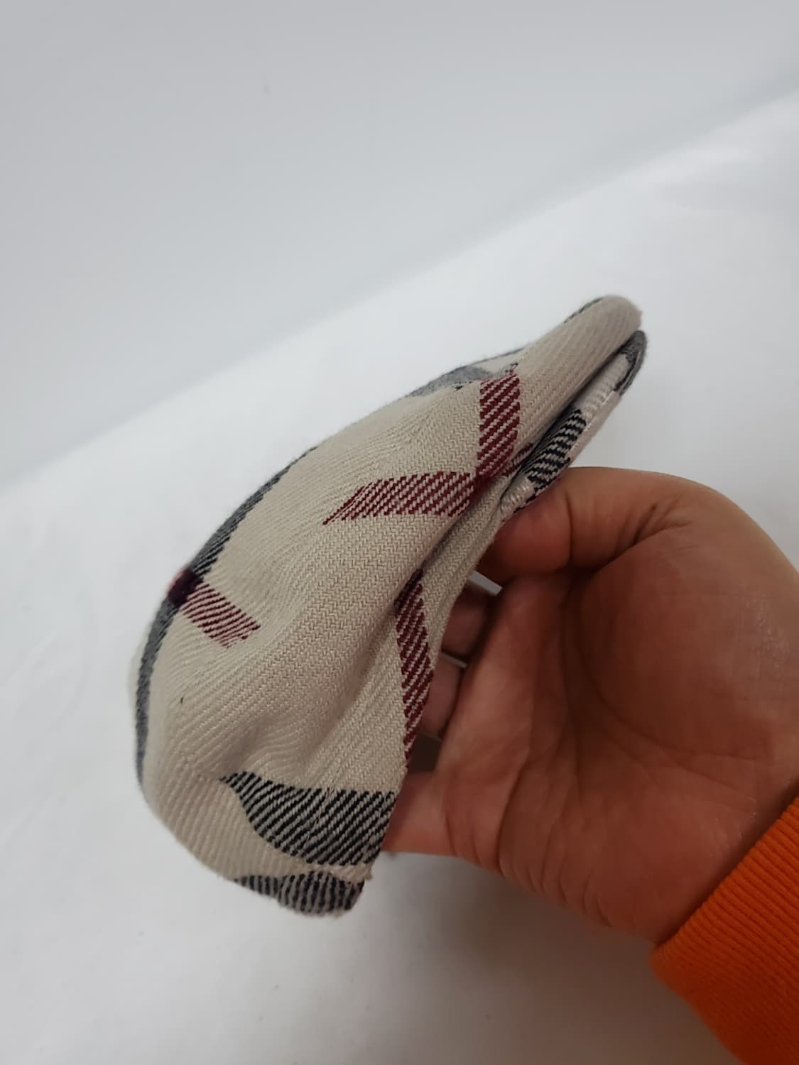 버버리 체크 헌팅캡 매장판정품 키즈용 상품이미지3