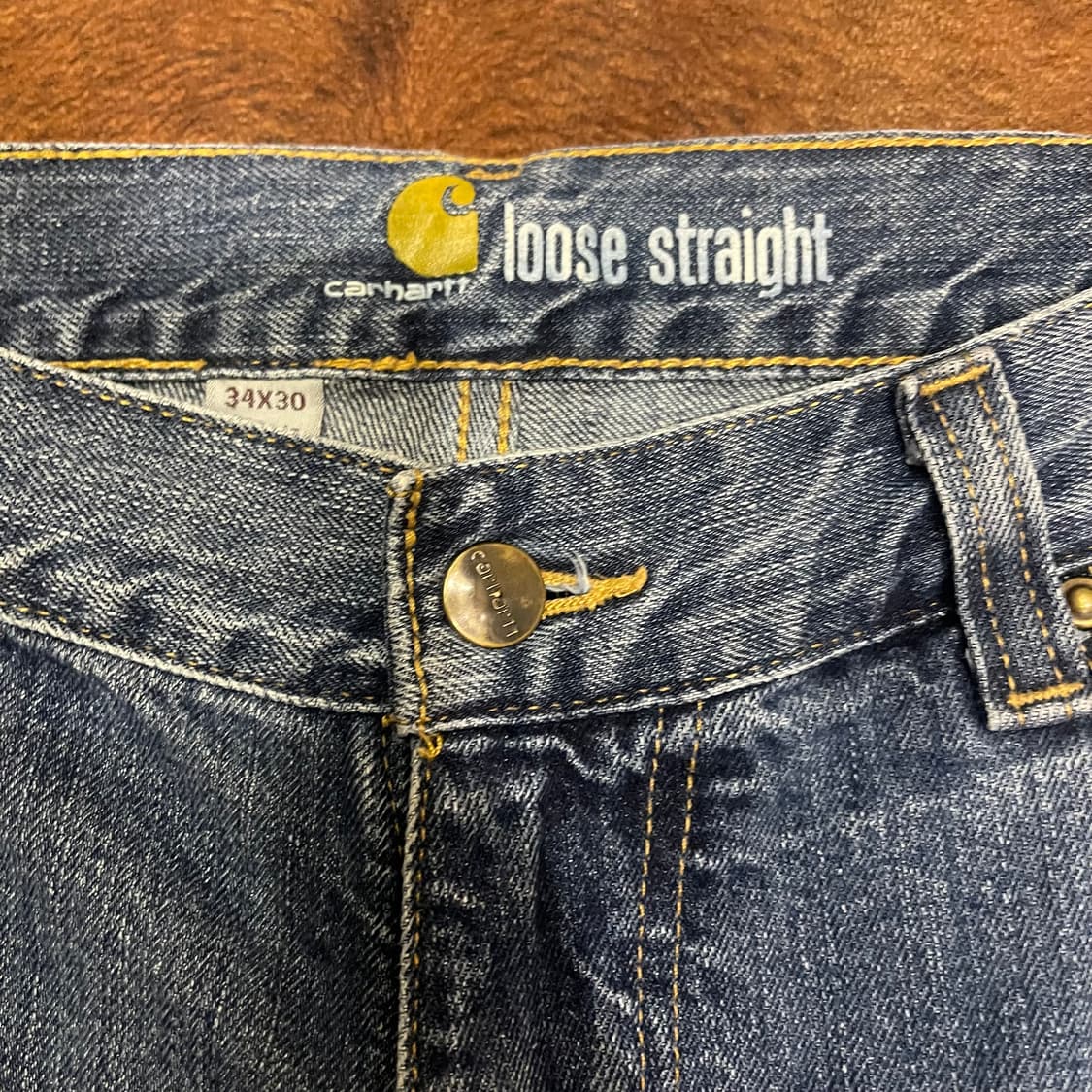 빈티지 칼하트 USA 데님 팬츠 상품이미지3