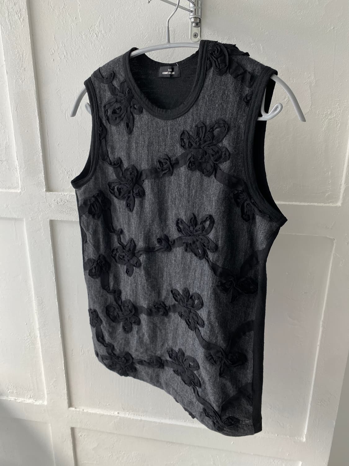[Comme des garcons tricot] 플라워 슬리브리스 상품이미지5