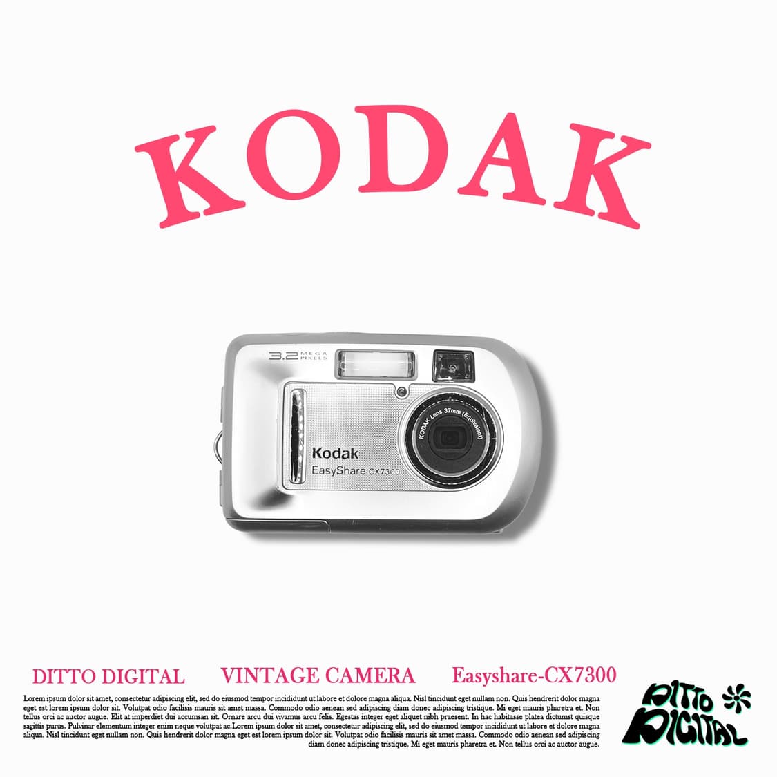 Kodak Easyshare Cx-7300디카  상품이미지1