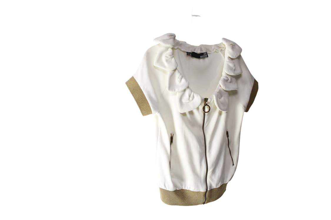 2002 AW LOVE MOSCHINO 러브모스키노 플라워 집업 가디건 상품이미지2