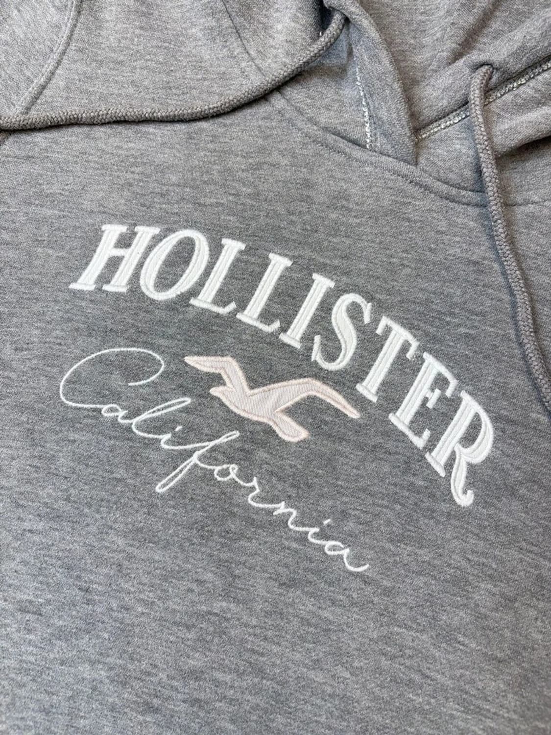 홀리스터 00's Y2K 양털 후드 집업 A1634 상품이미지4