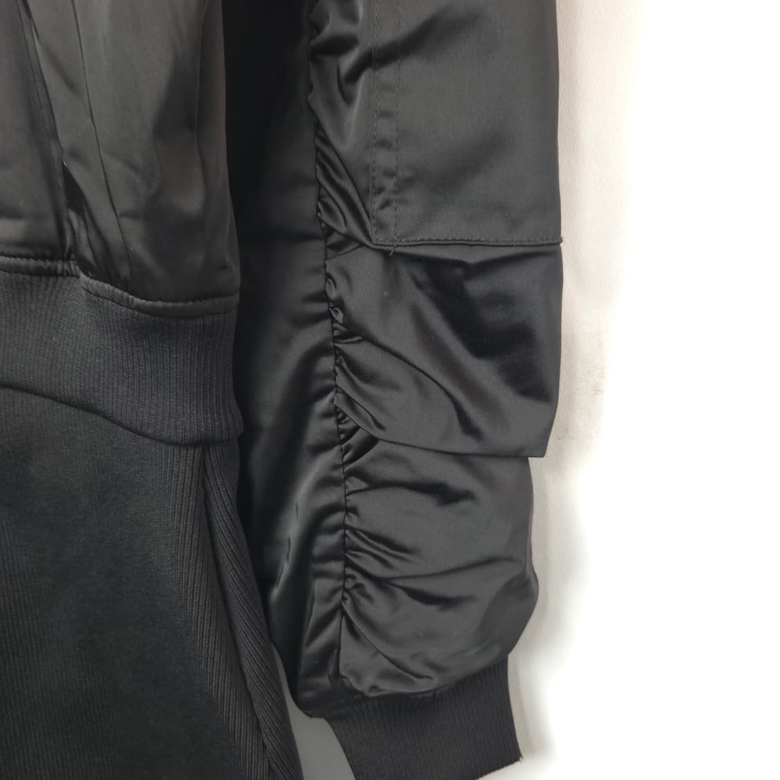 여S-M 자라 봄버 자켓 원피스 블랙 상품이미지6