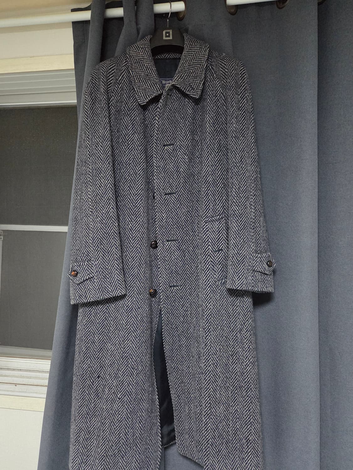 버버리 아이리쉬 트위드코트 판매합니다. 상품이미지1