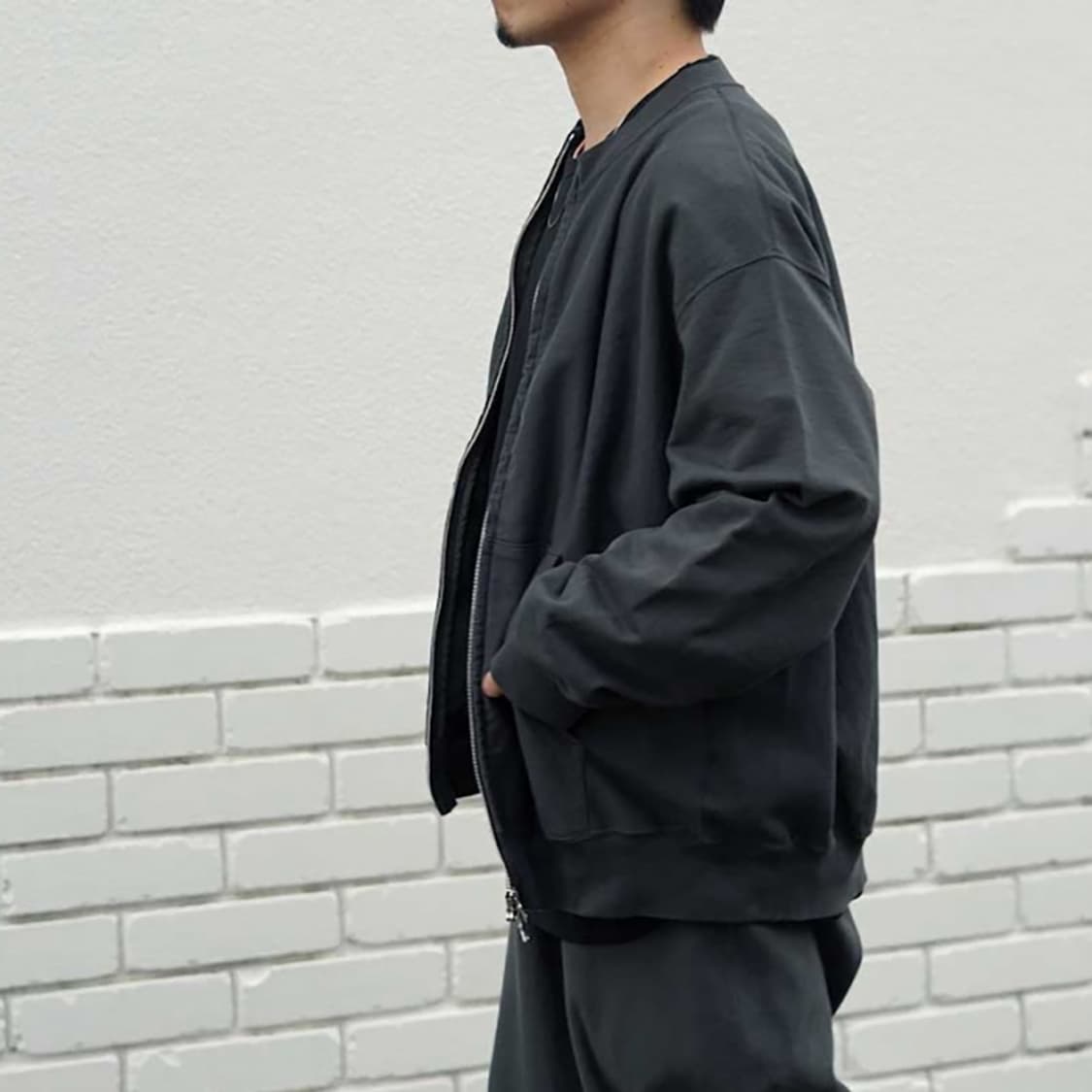 light sweat zip up  상품이미지2