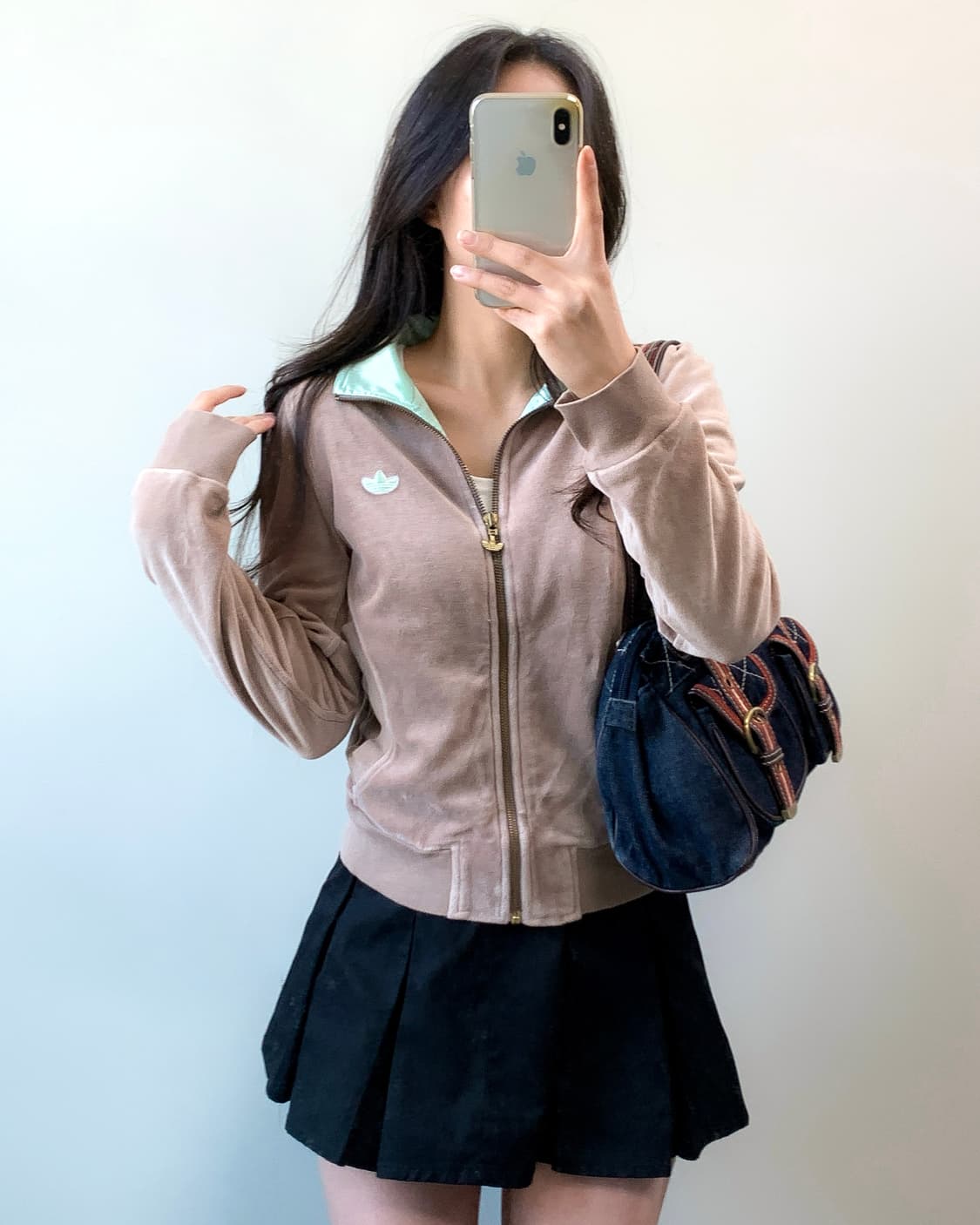 아디다스 벨벳 집업 상품이미지2