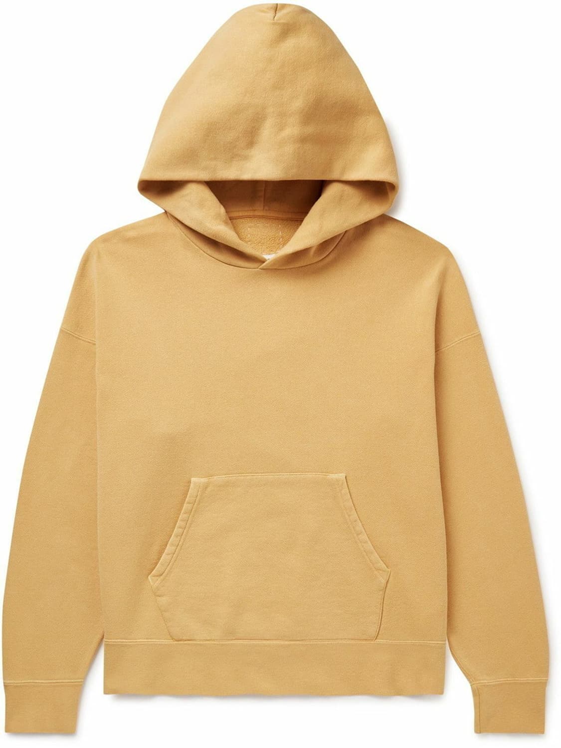 visvim garment dyed yellow hoodie 상품이미지1