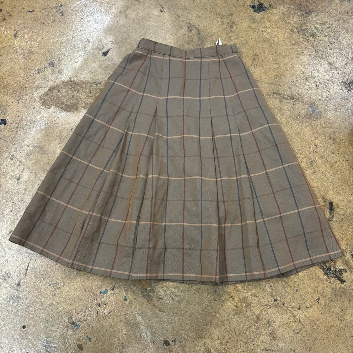 [정품] 버버리 체크 플리츠 스커트 치마  상품이미지3