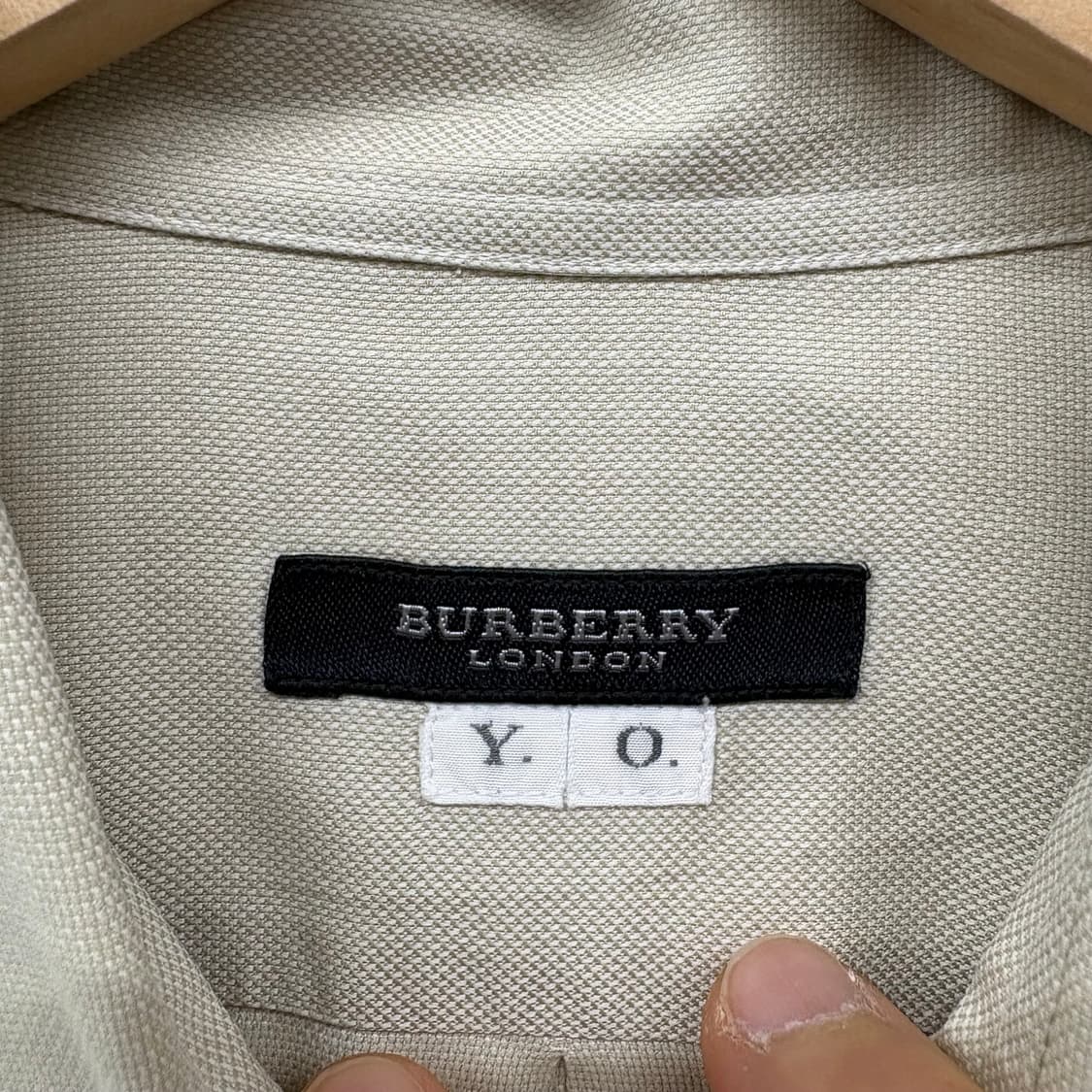 버버리 셔츠 베이지 긴팔 남/L 상품이미지6