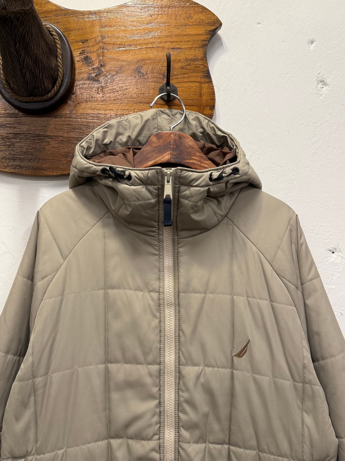 66) Nautica Hooded Quilted Padding Jacke 상품이미지1