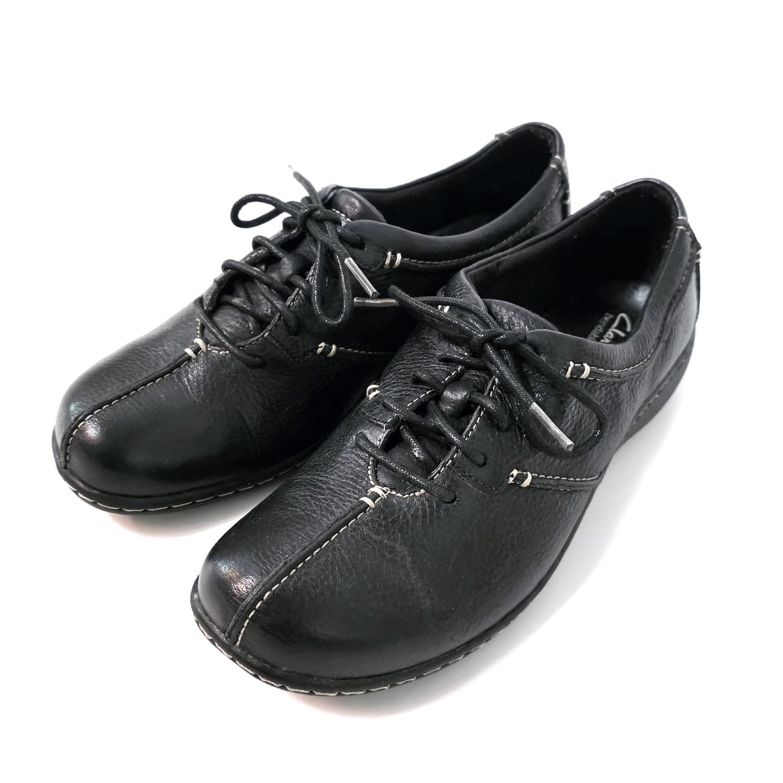 [US7.5] 클락스 비얼즈 레이스업 블랙 상품이미지2