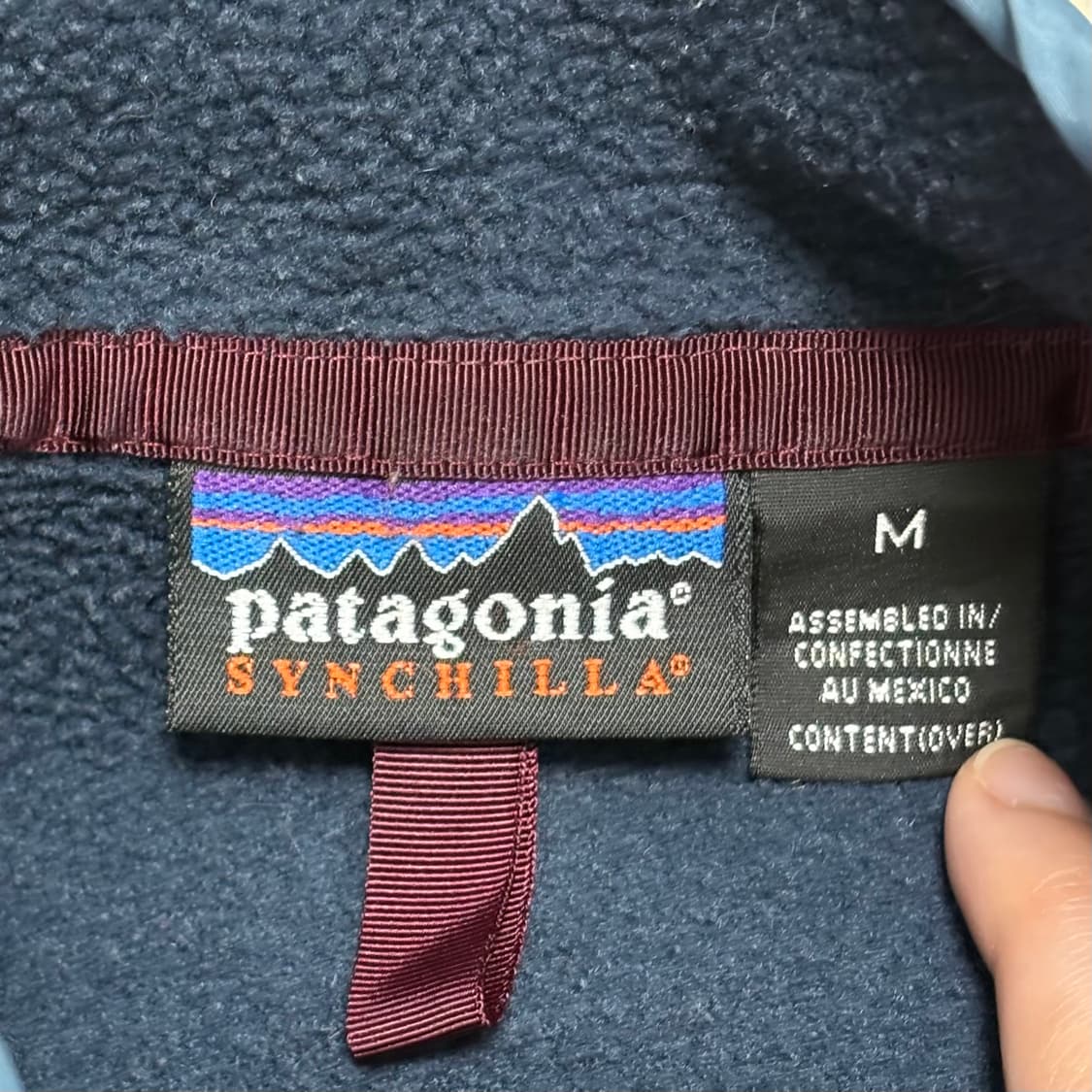 🇲🇽 00s 파타고니아 신칠라 진네이비 상품이미지3