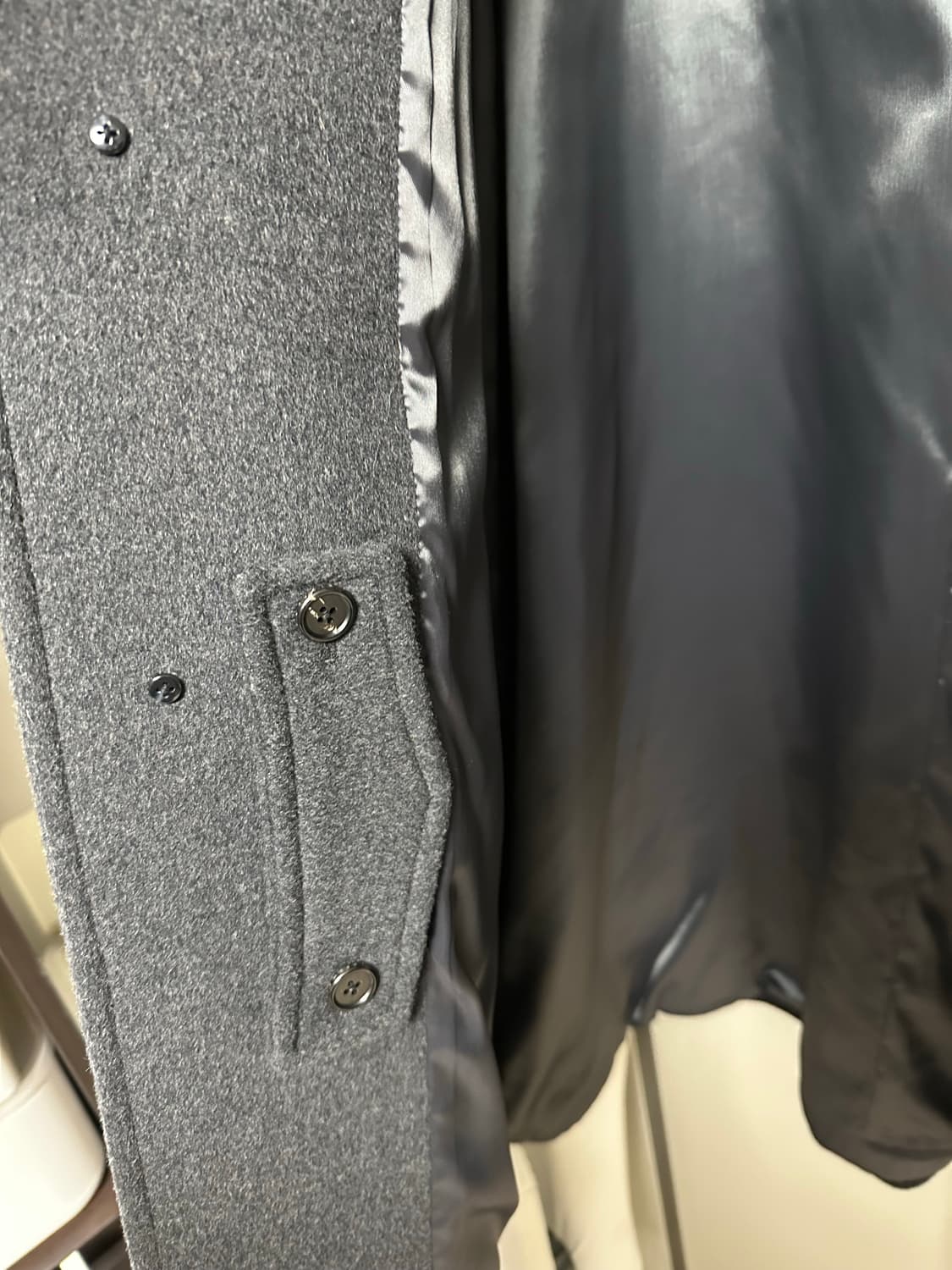 브라운야드 23fw 발마칸 코트 (차콜) 5사이즈 판매 상품이미지6