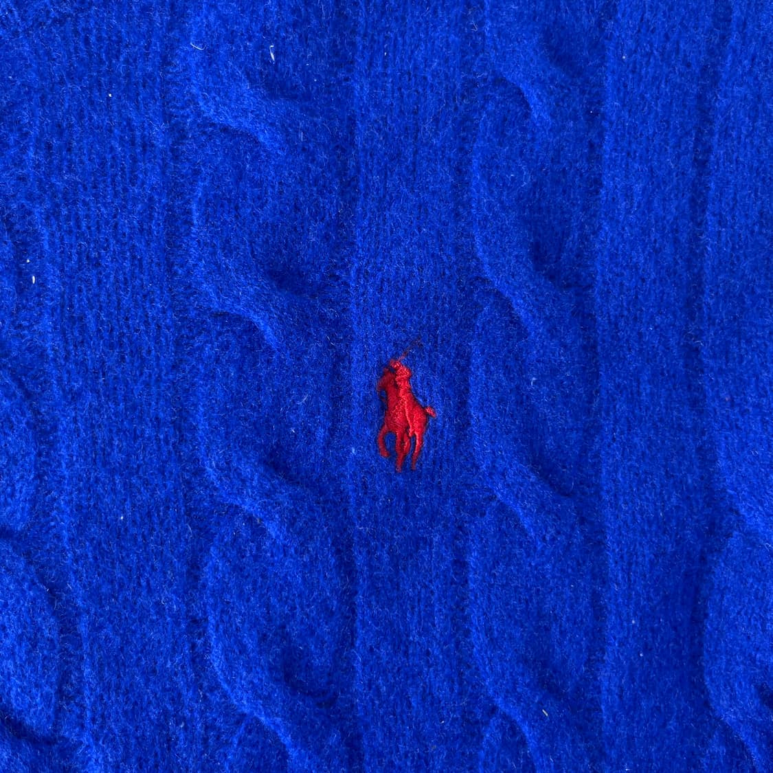 W95 폴로랄프로렌 울 꽈배기 니트 상품이미지3