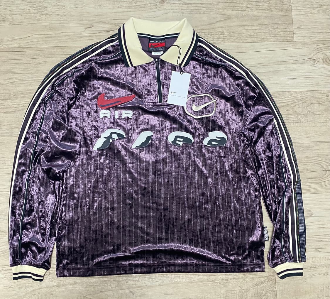 [s] 나이키 x cpfm 사커 저지 버건디 애쉬 상품이미지1