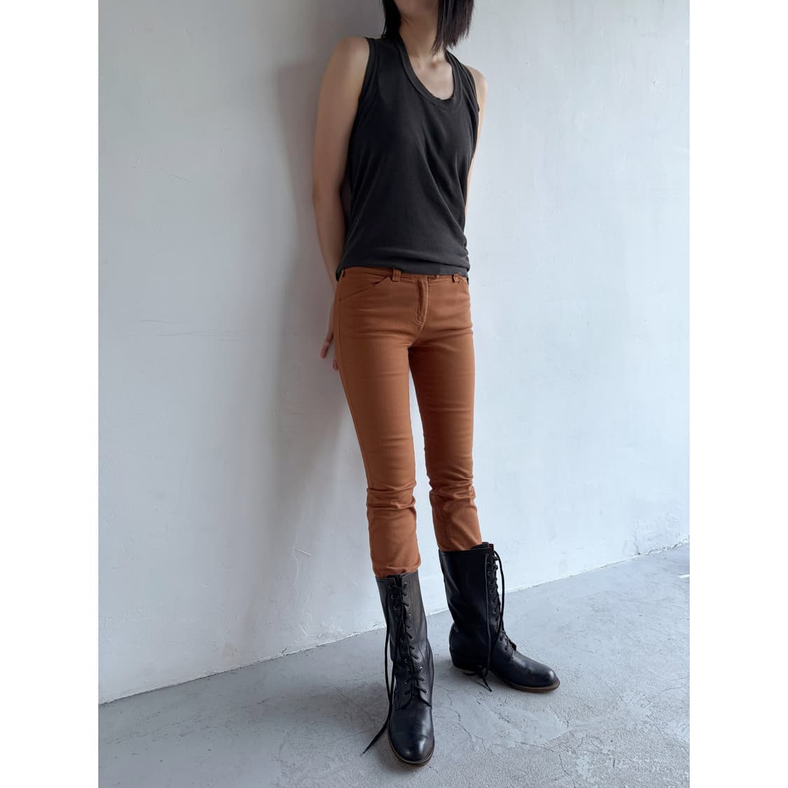 no 165. Yohji yamamoto unbal sleeveless 상품이미지4