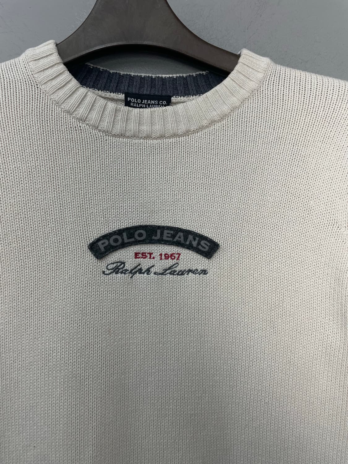 폴로진스 센터로고 니트 H2426 상품이미지3