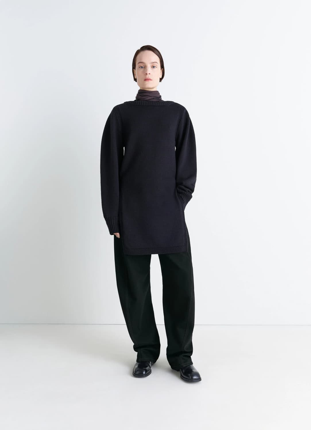 [S,M,L,XL]르메르 25ss 트위스트 벨트 팬츠/블랙 데님 상품이미지8