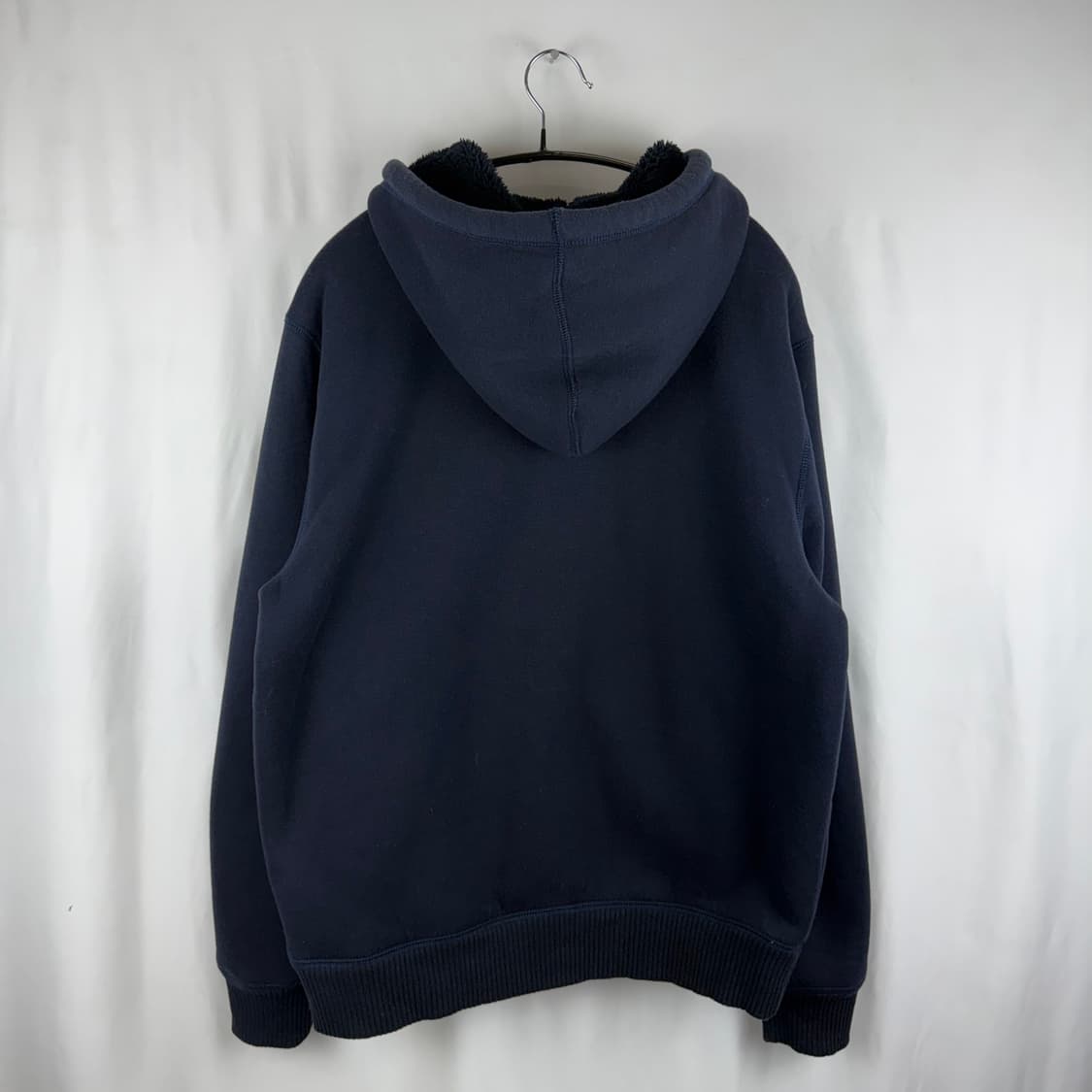 L) GAP 빅로고 보아 플리스 후드집업 네이비 상품이미지6