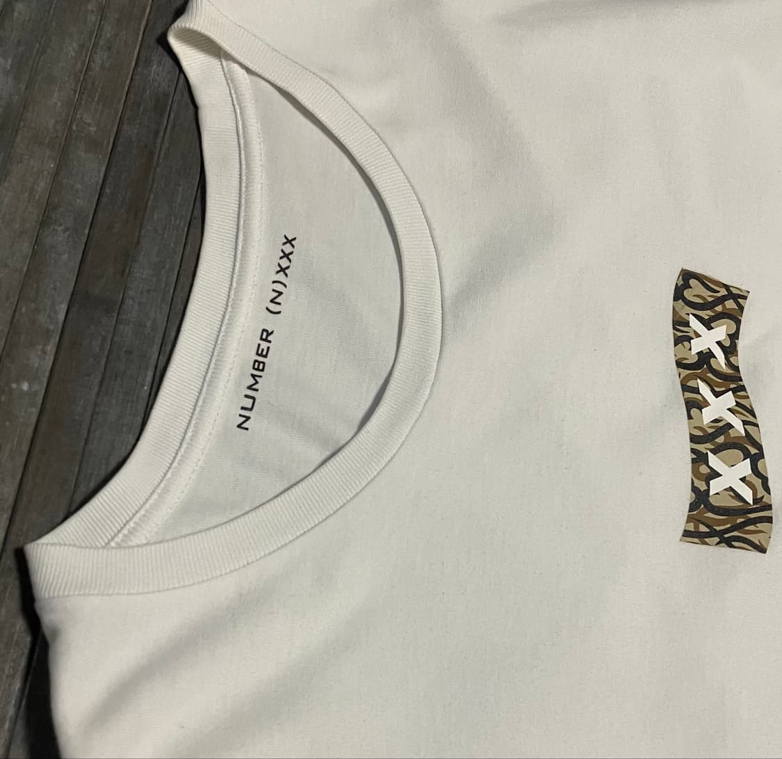 Tribal Heart logo white tee 상품이미지3