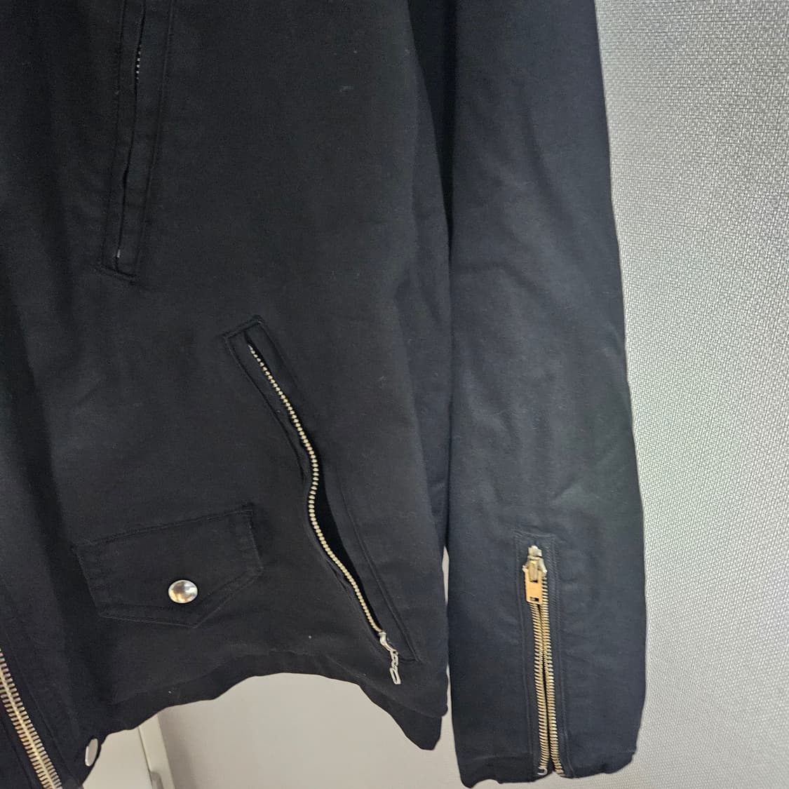 블라인드파일즈 코튼 라이더 자켓 상품이미지3