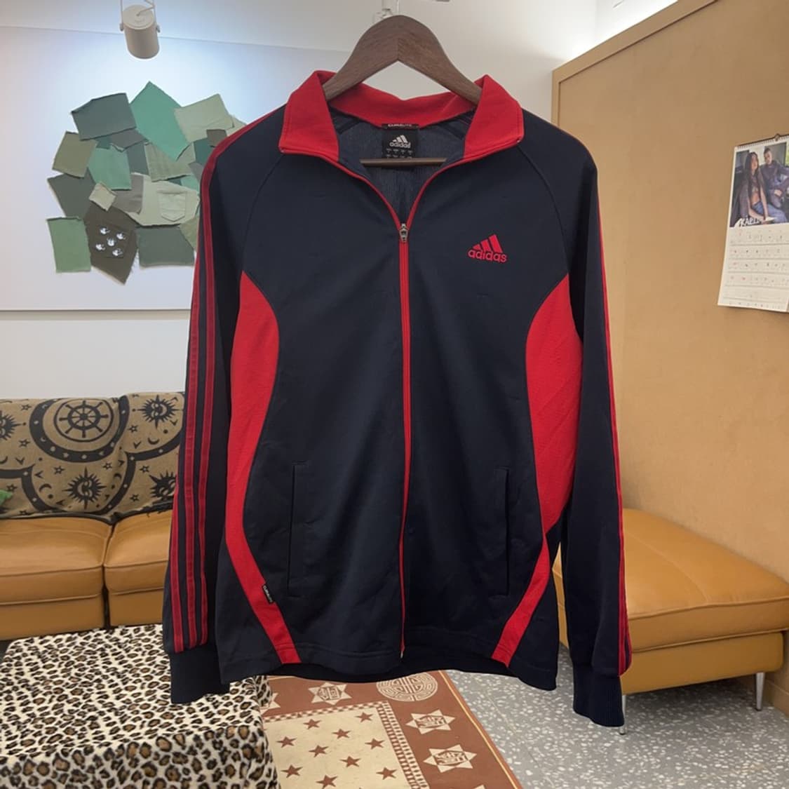 아디다스 레트로 Y2K 00s  클라이마라이트 져지 집업 S C09331 상품이미지3