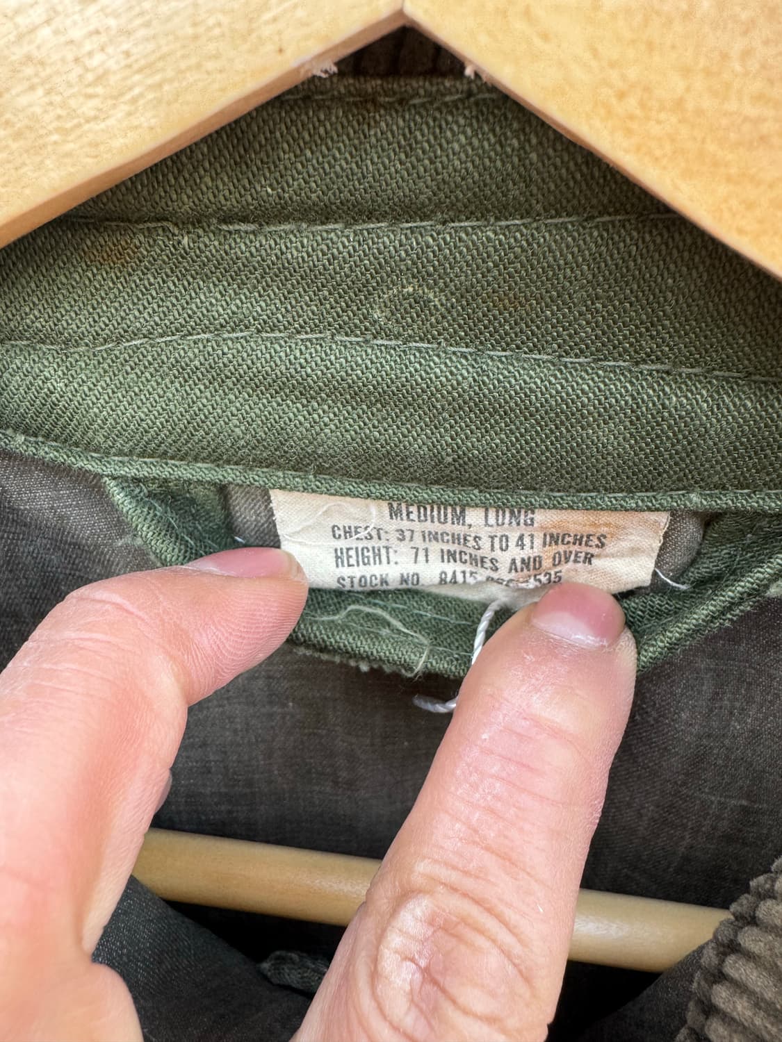 60s 미군 오리지널 베트남전 파이어맨 코트 자켓 상품이미지8