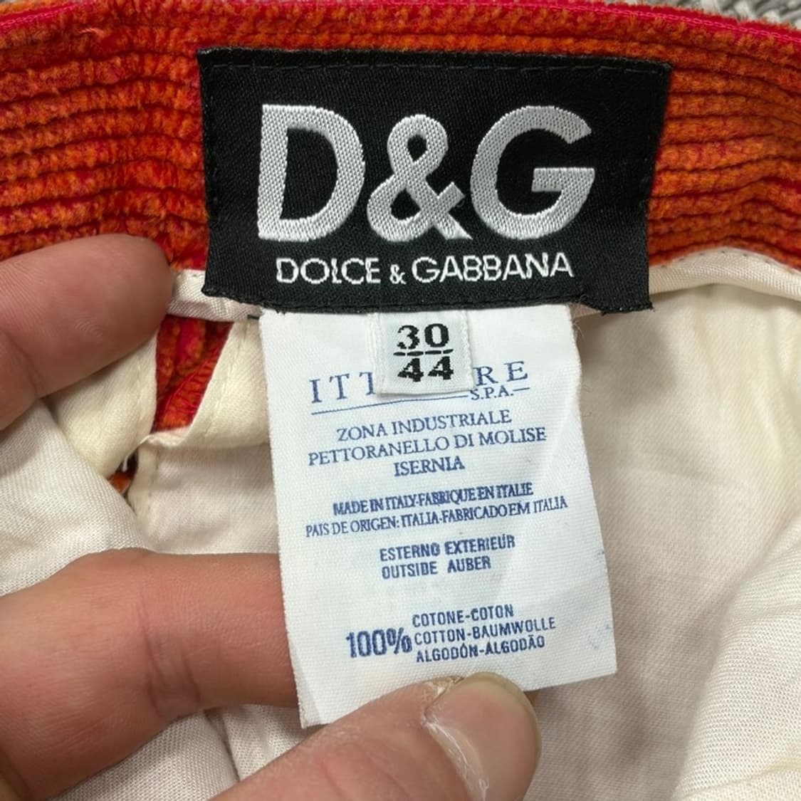 돌체앤가바나 코듀로이 팬츠 v2306 상품이미지6