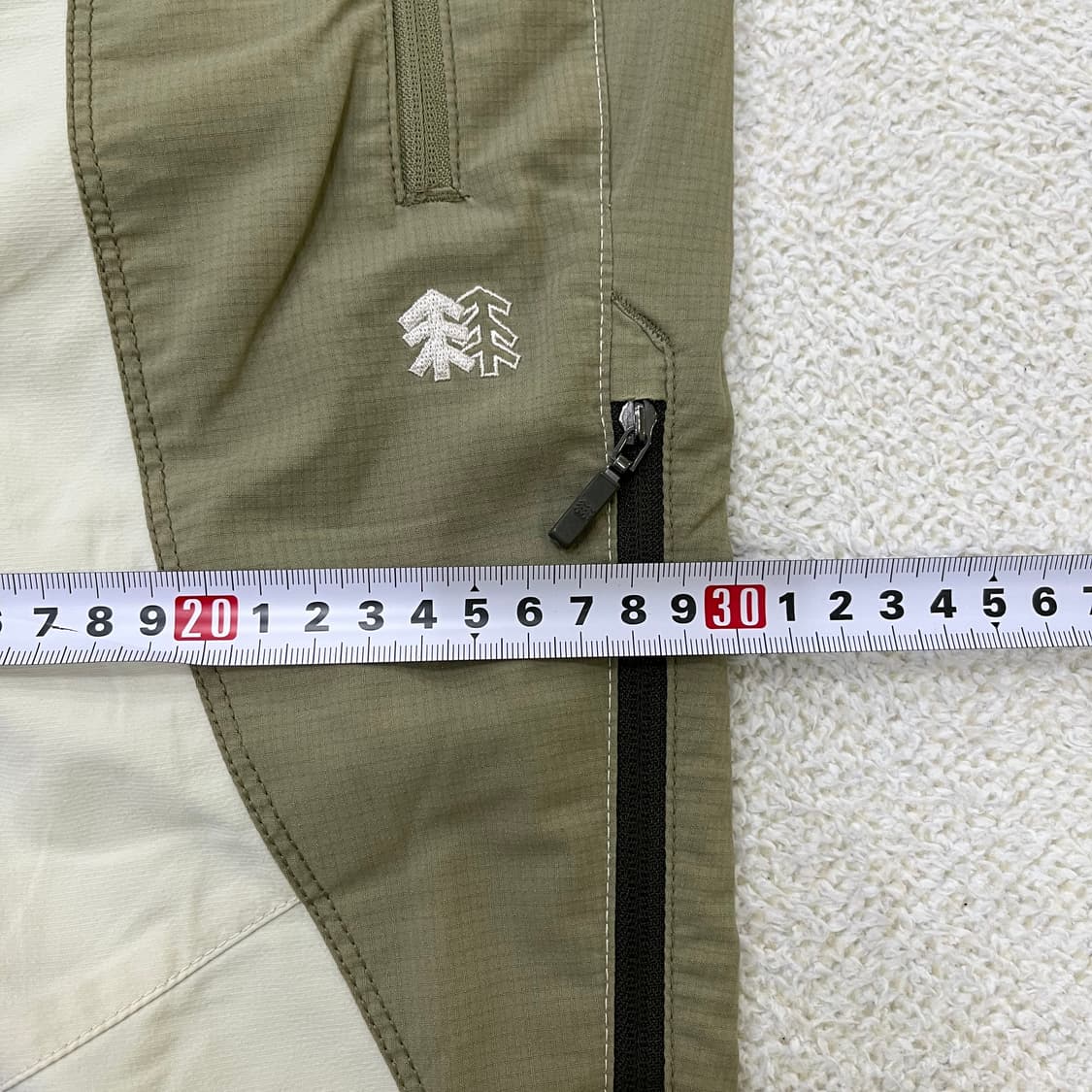 실측확인 코오롱스포츠 기능성 바지 0415M 상품이미지7