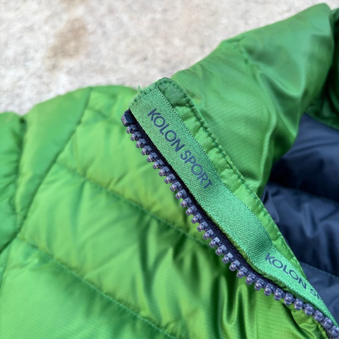 00s 코오롱스포츠 800 Tertex 구스다운 경량패딩 M 상품이미지5