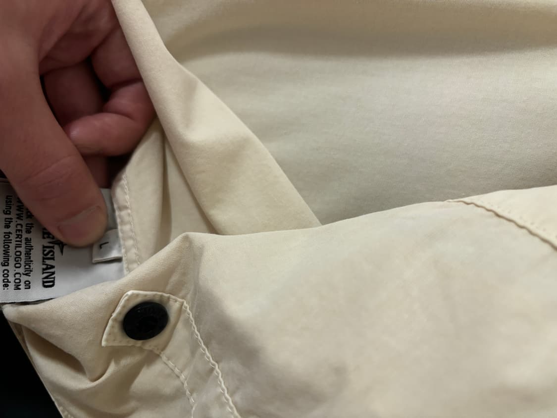 [L] 스톤 아일랜드 439WN 올드이펙트 자켓 샌드 - 21SS 상품이미지6