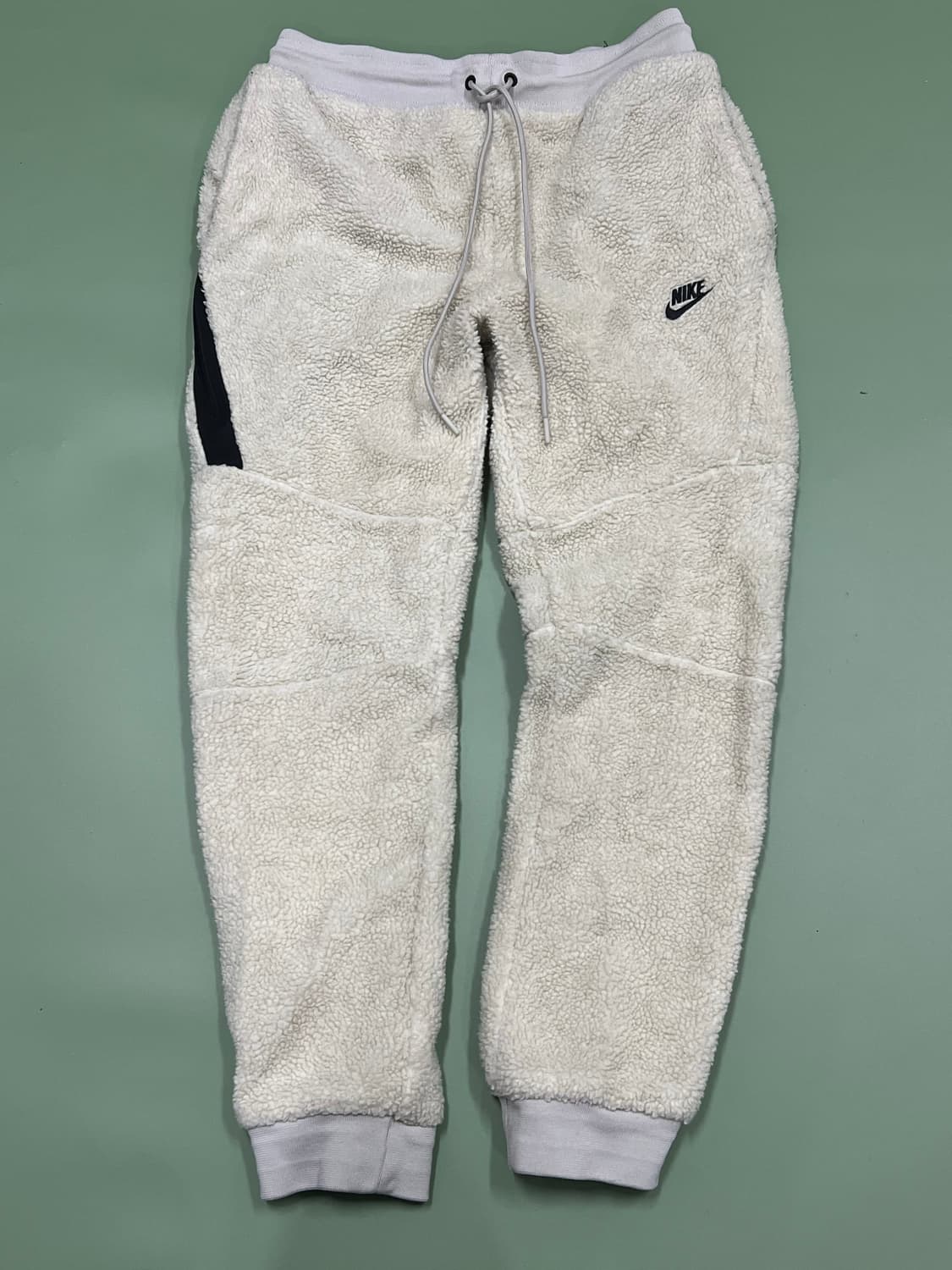나이키 셰르파 후리스 조거팬츠 아이보리 상품이미지2