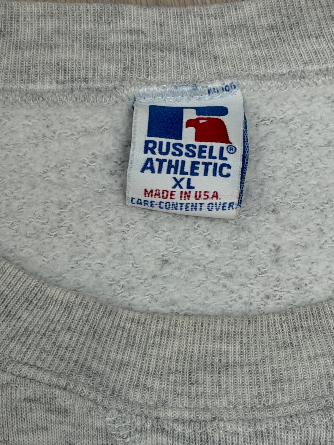 (Made in USA) 빈티지 러셀 스웻셔츠 맨투맨 XL 상품이미지2