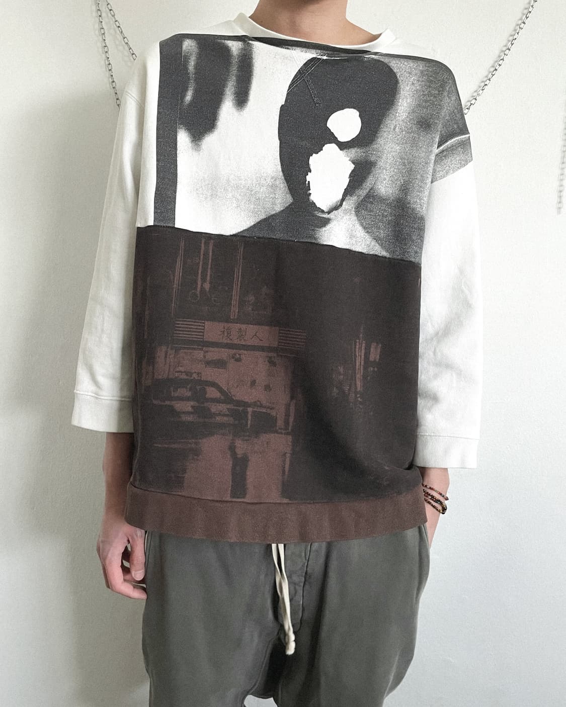 라프시몬스 18SS 블레이드 러너 크루넥 스웨트셔츠 상품이미지1