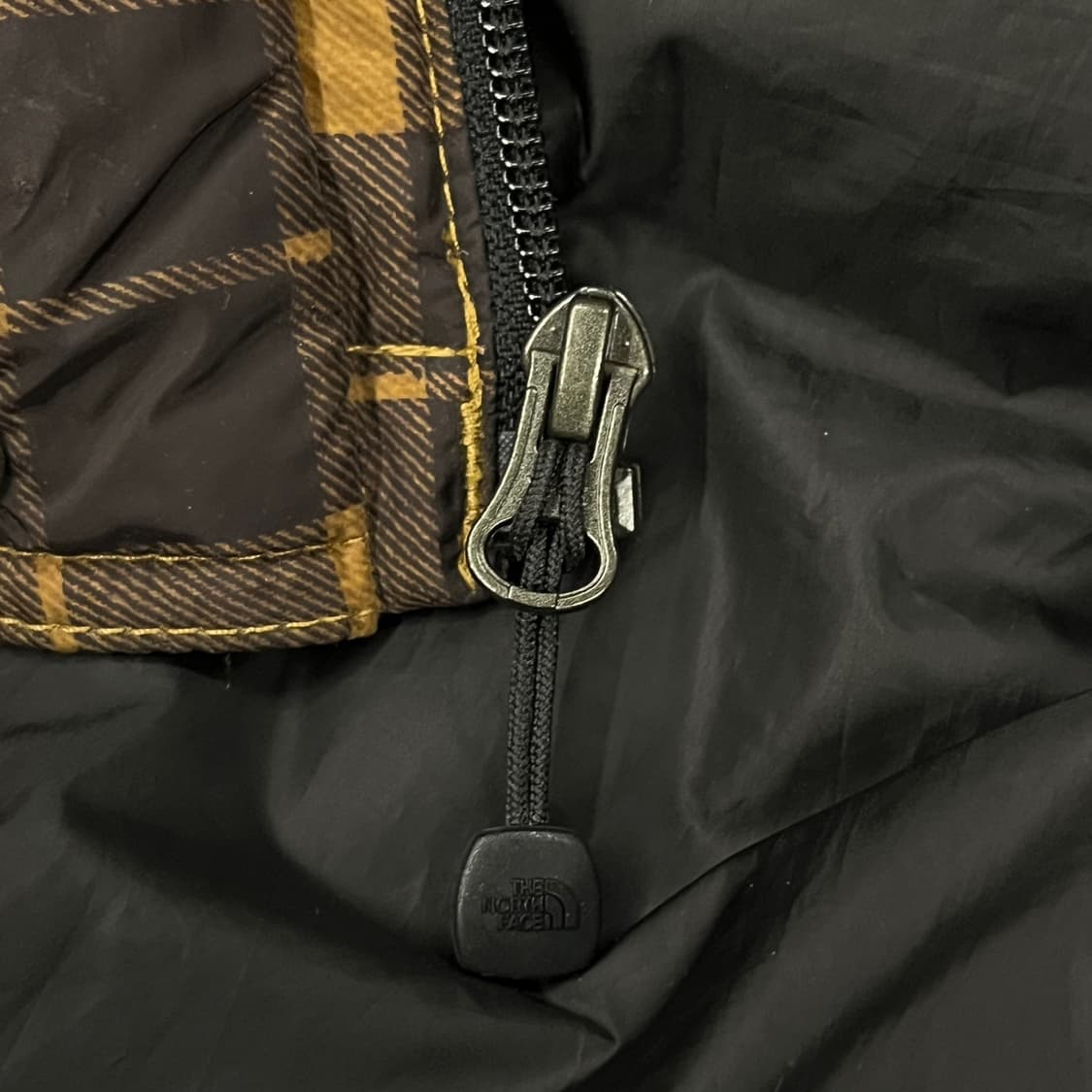 노스페이스 체크 카라 숏패딩 80 상품이미지8