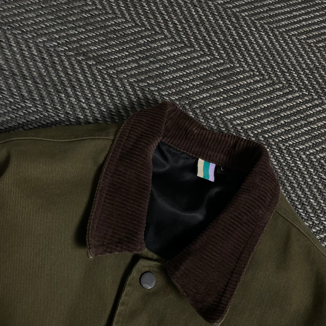 다이아몬드 레이라 트러커 헌팅 워크 자켓 올리브 y 4881 상품이미지6