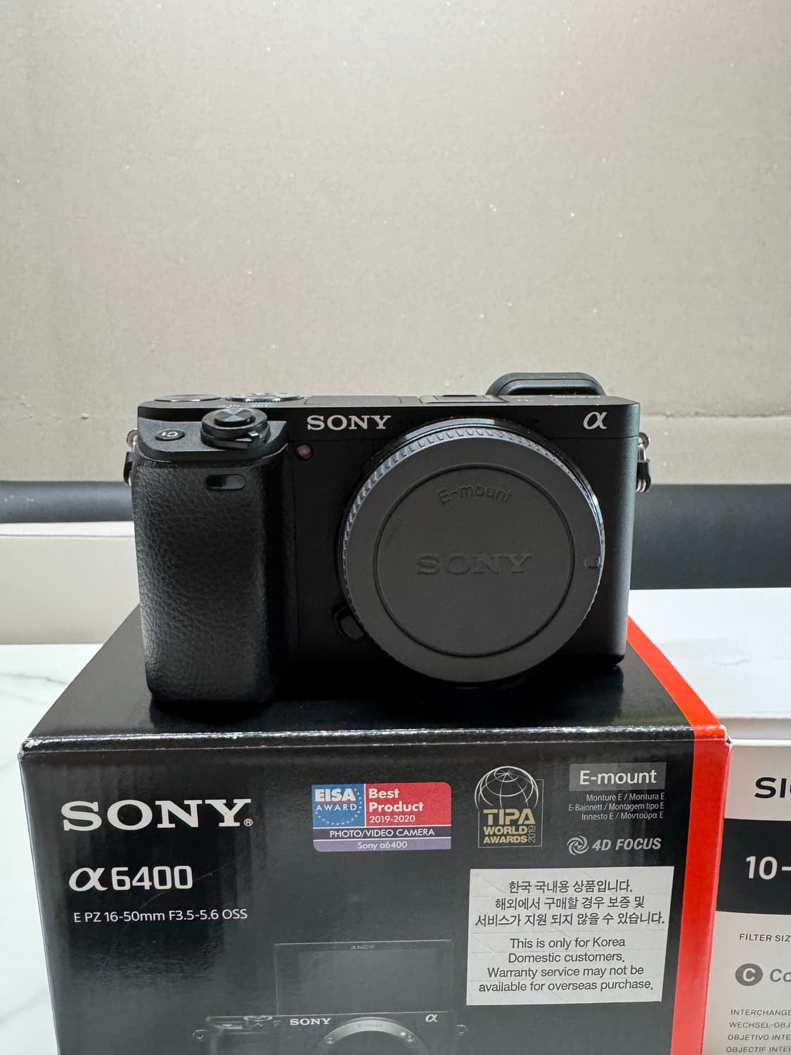 소니a6400+시그마10-18렌즈 상품이미지2