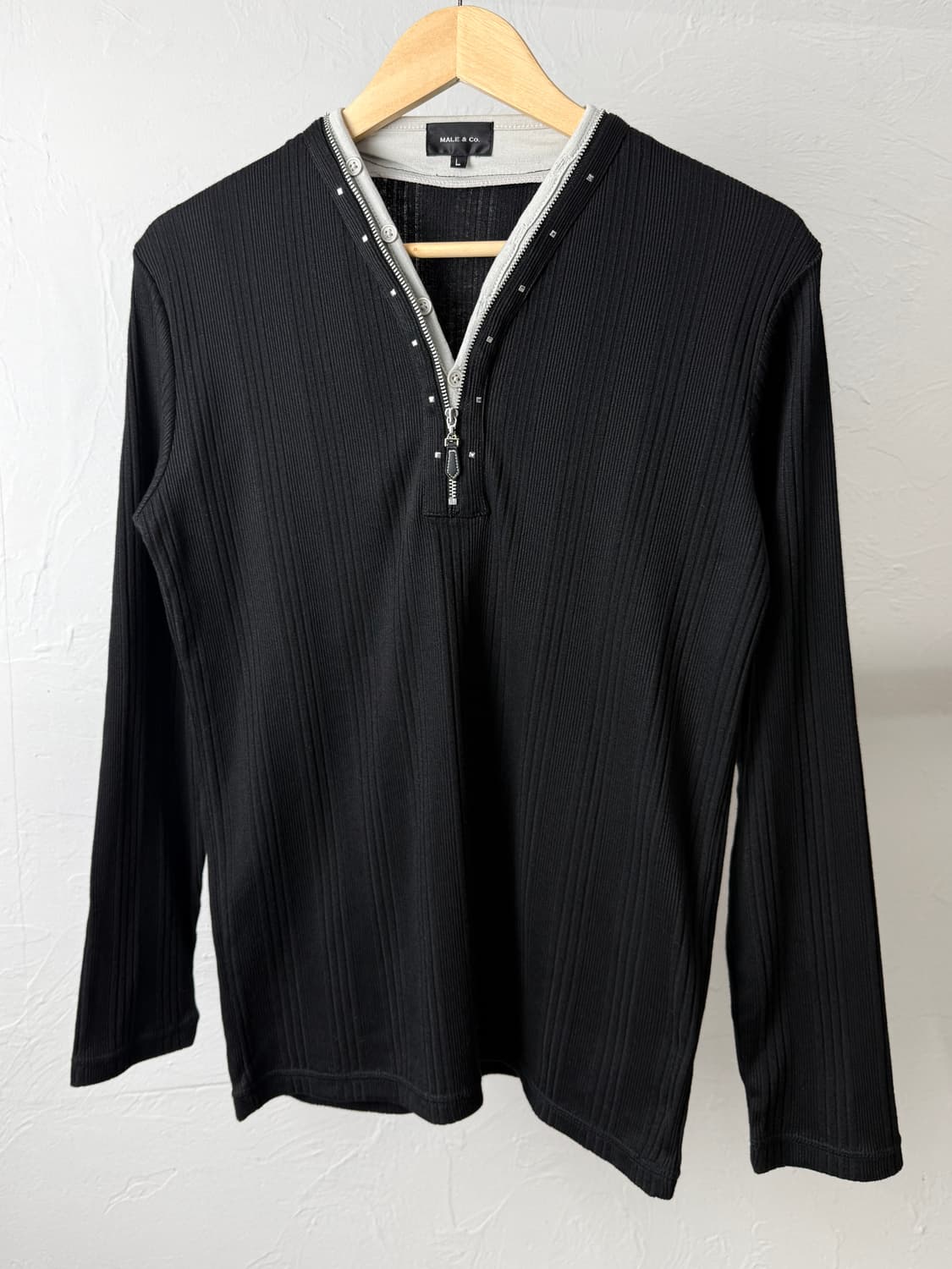 Male & Co 레이어드 롱 슬리브 상품이미지2