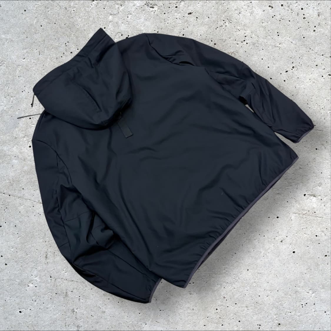 [XL] 23ss 무스너클 그레이톤 블랙 후드 패딩 점퍼 B616 상품이미지2