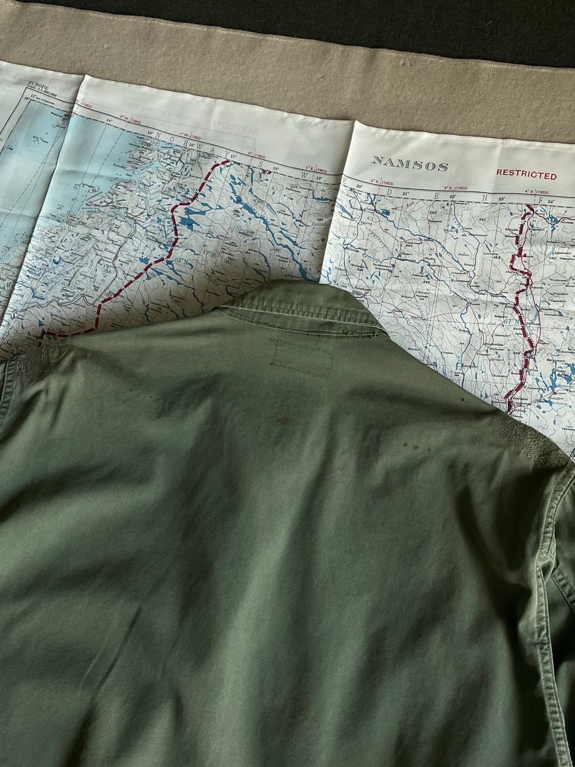 60s US ARMY Jungle Fatigue Jacket 1st 상품이미지10