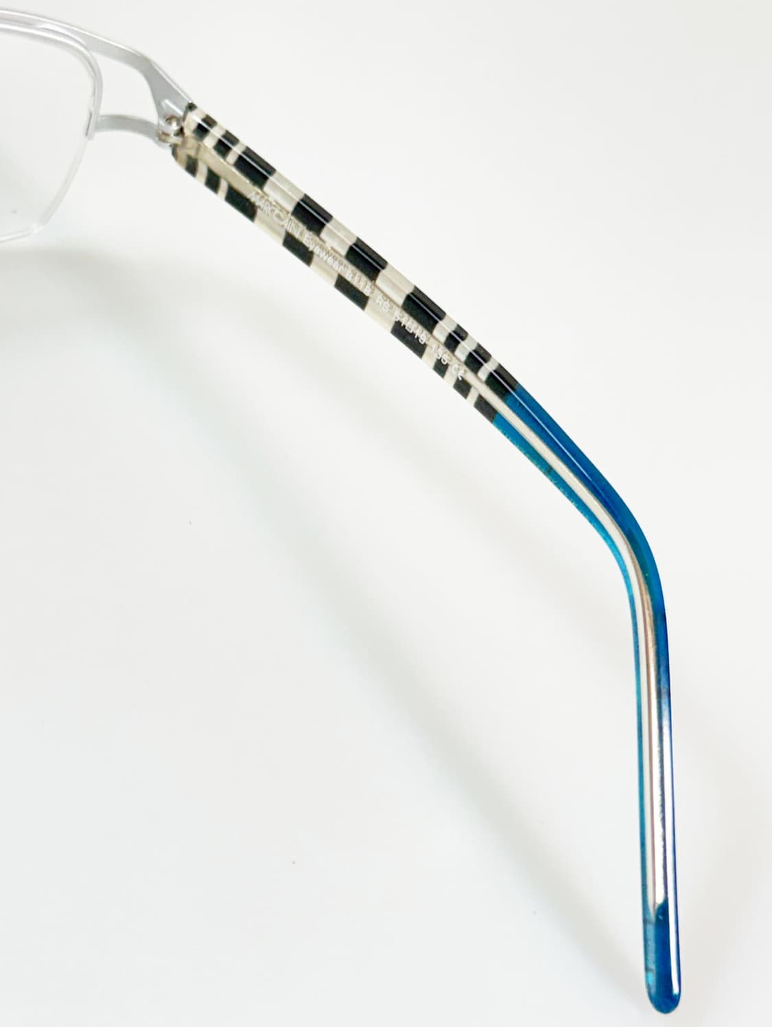 독일제 MARC CAIN 반무테 스퀘어 빈티지 안경 상품이미지7