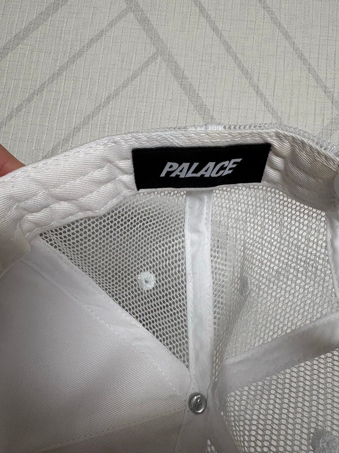 팔라스 볼캡 모자 화이트 상품이미지3