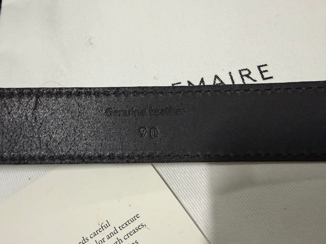 르메르 웨스턴벨트 블랙 90 상품이미지6