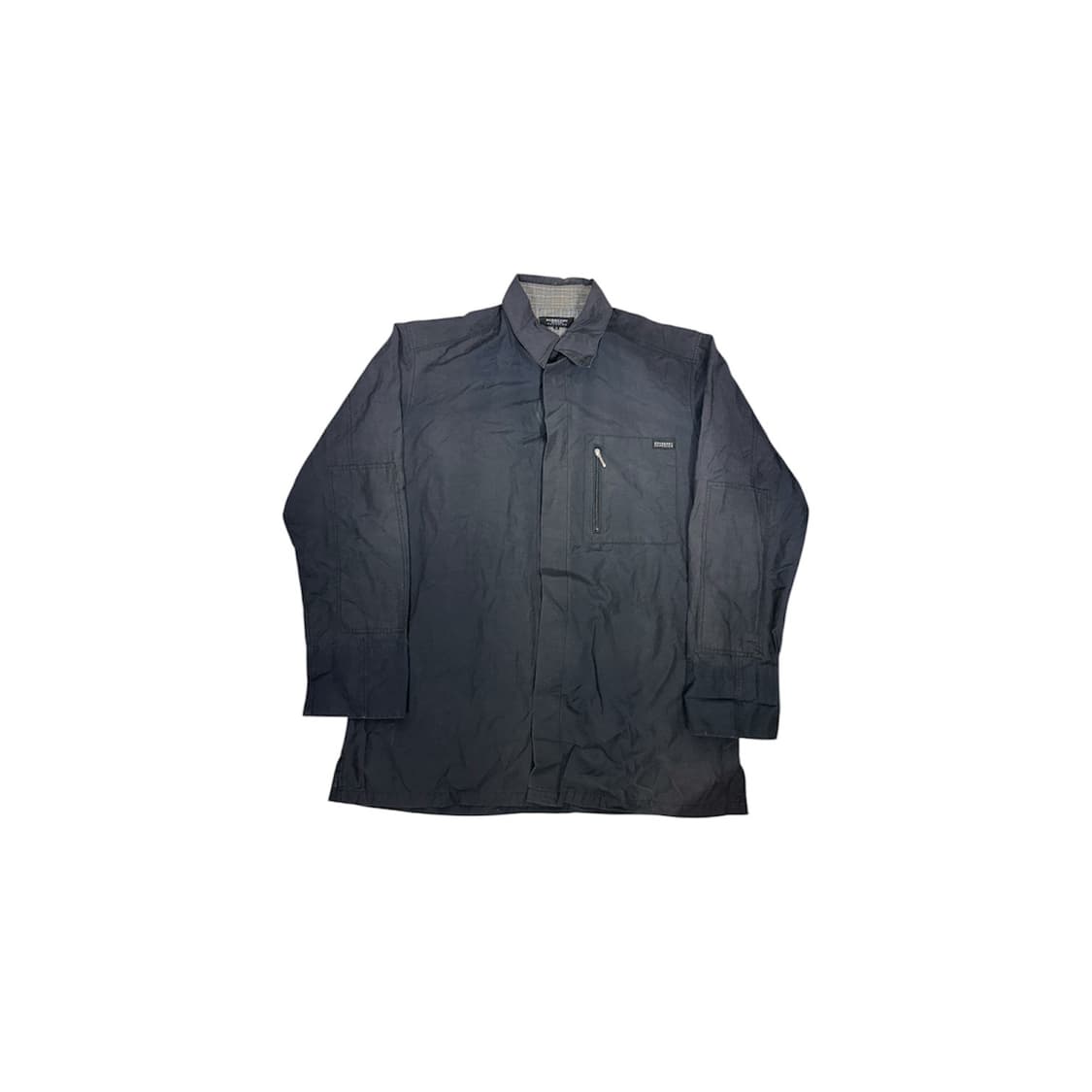 버버리 네이비 런던 클래식 얇은 블루종 자켓   상품이미지5