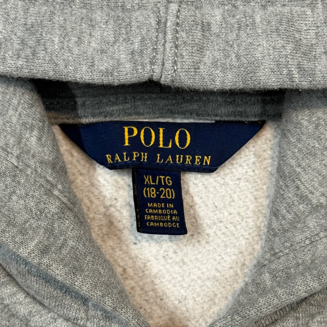 M) 폴로 랄프로렌 그레이 후드집업 상품이미지7
